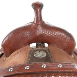 NRS Used 13.5in Double J Pozzi Pro Barrel Saddle 5 NRS Used 13.5in Double J Pozzi Pro Barrel Saddle -Ariat Sales Shop 02 308BR 3