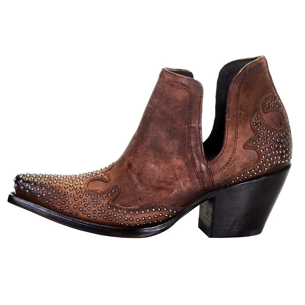 Women's Ariat Chocolate Wingtip Dixon Boot 3 Women's Ariat Chocolate Wingtip Dixon Boot - Image 3