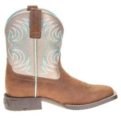 Ariat Youth Metallic Bronze Cowboy Boot -Ariat Sales Shop 10038443 4