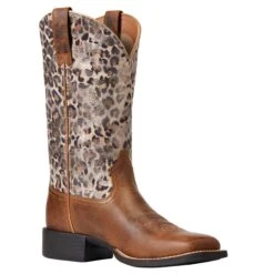 Ariat Women's Round Up Wide Square Toe Western Boot -Ariat Sales Shop 10040363 3