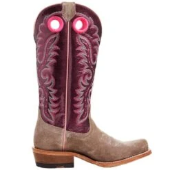 Ariat Women's Futurity Smokey Roughout/ Wine Patent 13 In Top Boot 8 Ariat Women's Futurity Smokey Roughout/ Wine Patent 13 In Top Boot -Ariat Sales Shop 10047069 04