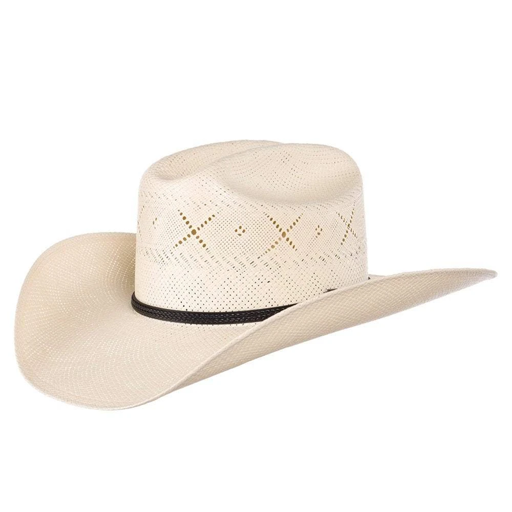 Resistol George Strait All My Ex's 4 1/4in. Brim Straw Cowboy Hat 1 Resistol George Strait All My Ex's 4 1/4in. Brim Straw Cowboy Hat
