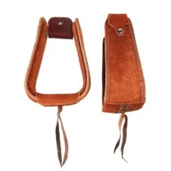 Chestnut Overshoe Roughout Covered Stirrups -Ariat Sales Shop 1210002 9
