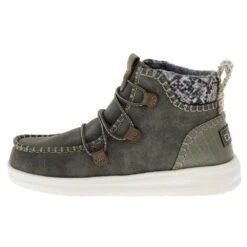 Heydude Women`s Hey Dude Eloise Recycled Leather Granite Casual -Ariat Sales Shop 121893390 03
