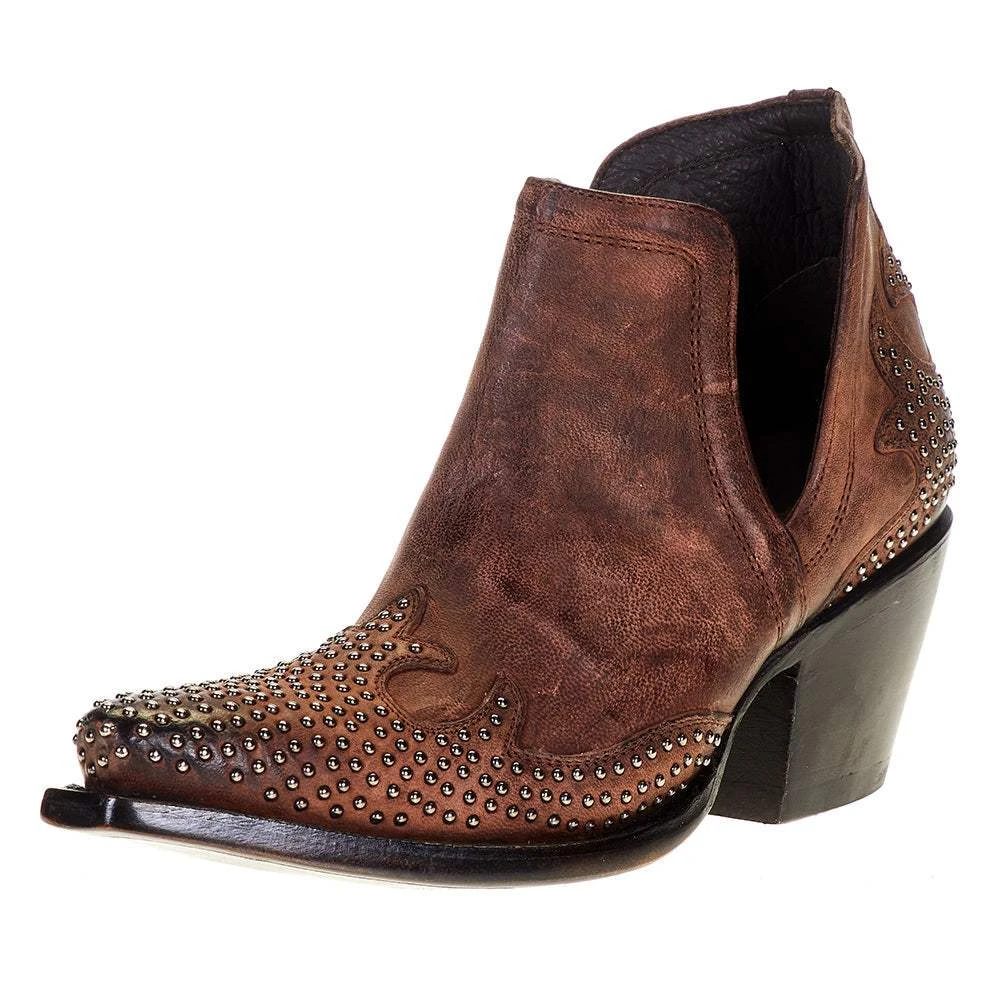 Women's Ariat Chocolate Wingtip Dixon Boot 1 Women's Ariat Chocolate Wingtip Dixon Boot