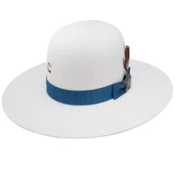Charlie 1 Horse 10X White Josephine 4 1/4in. Brim Fashion Hat
