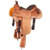 Martin Joe Beaver 1/4 Breed Prairie Flower Calf Roper Saddle
