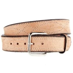Texas Saddlery Men's Rough Out Figure Eight Stitch Belt