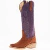 Rios Of Mercedes Women's Rust Carpincho Violet Buffamonte Top Boot