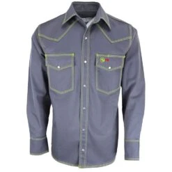 Western Welder Men's FR Cotton Twill Welding Shirt