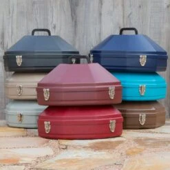 Hat Cans By Formco Black Stackable Western Hat Can -Ariat Sales Shop 2310 lifestyle