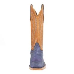 Rios Of Mercedes Men`s Olathe RR Royal Blue Wyoming 15` Vanilla Navajo Bison Top Cowboy Boot -Ariat Sales Shop 256890 2