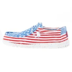 Heydude Men's Hey Dude Wally Patriotic Stars And Stripes Casual -Ariat Sales Shop 40001 9C8 03