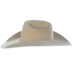 American Hats 40X Bone Self Band 5in. Brim Open Crown Felt Cowboy Hat -Ariat Sales Shop 40XBONES5 3