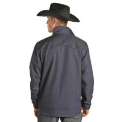 Panhandle Men's Powder River Navy Conceal Carry Rodeo Jacket -Ariat Sales Shop 92 1058 03