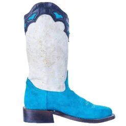 Corral Women`s Blue Suede Inlay Cowgirl Boot -Ariat Sales Shop A4210 5