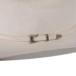 Ariat Bone 10X 4 1/4in. Brim Cattlemans Crease Felt Cowboy Hat -Ariat Sales Shop A7640045 3