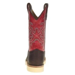 Old West Children's Brown Rugby Grenadine Red Boot -Ariat Sales Shop BCS1951 32