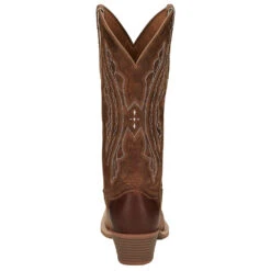 Justin Boots Women`s Rein Waxy Tan 12` Sand Brown Top -Ariat Sales Shop JST 006 L2962 3