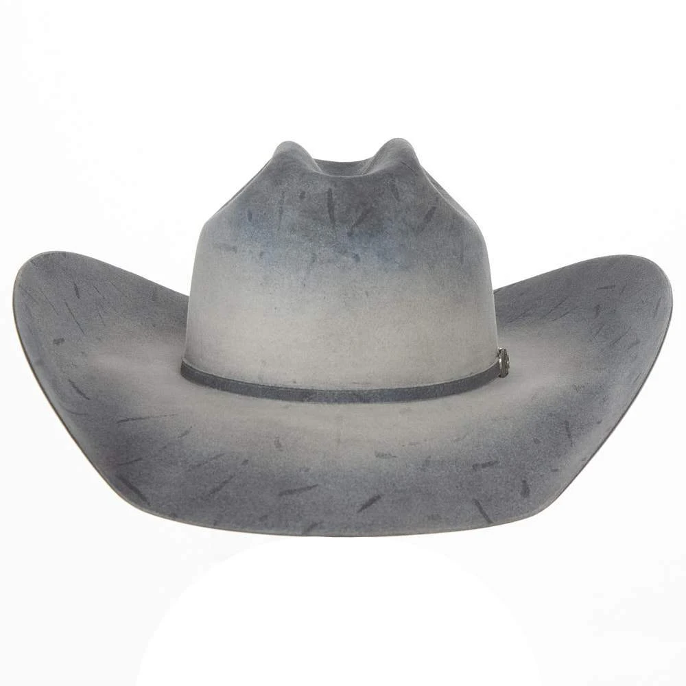 Jw Brooks Custom Hats 50X Blue Roan 4 1/2in. Brim Felt Cowboy Hat 4 Jw Brooks Custom Hats 50X Blue Roan 4 1/2in. Brim Felt Cowboy Hat - Image 4