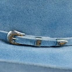 Jw Brooks Custom Hats 50X Robins Egg Smoke 4 1/4in. Brim Felt Cowboy Hat -Ariat Sales Shop JWB 50XRBESMK42 2