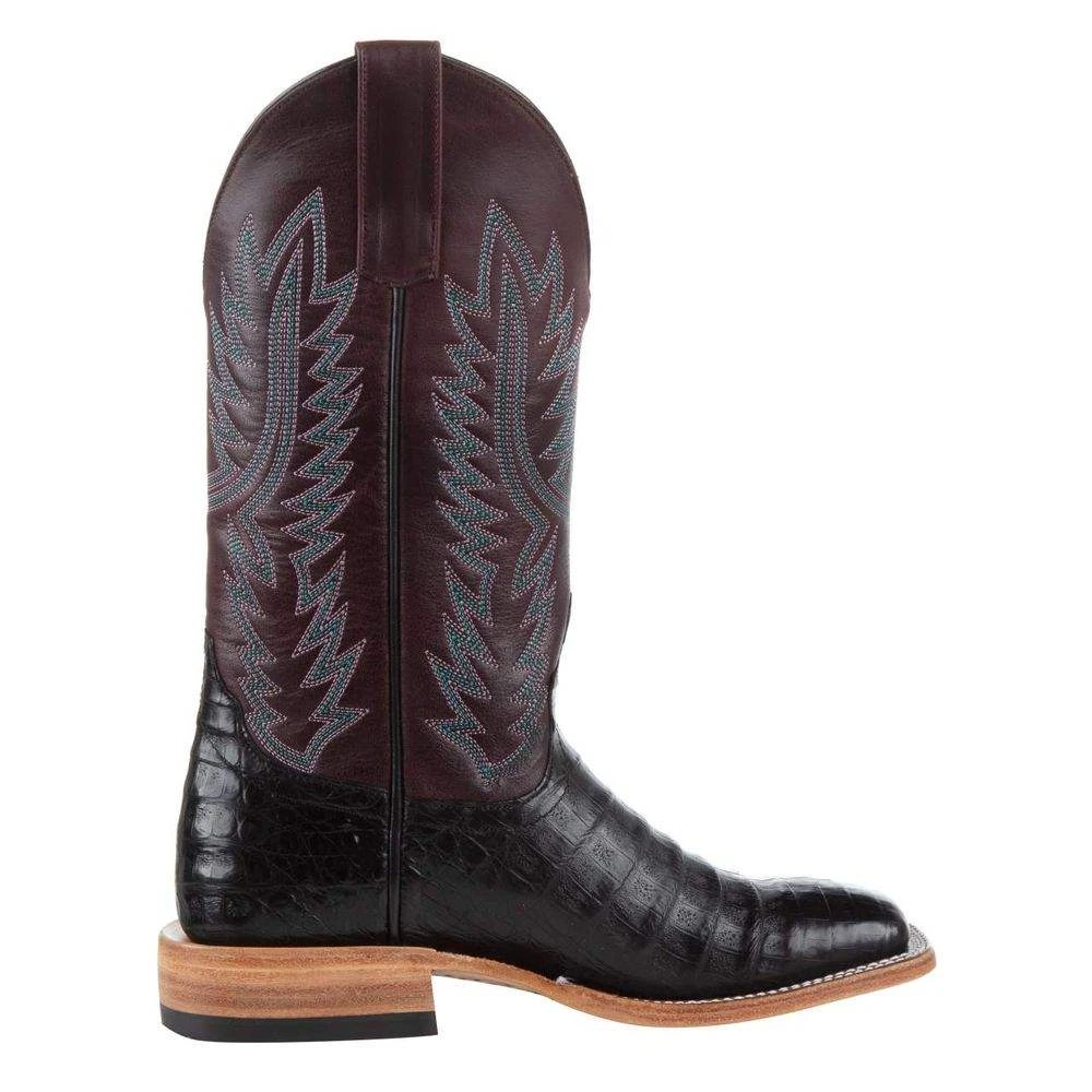 Macie Bean Boots Women`s Top Hand Black Caiman Cowgirl Boot 5 Macie Bean Boots Women`s Top Hand Black Caiman Cowgirl Boot - Image 5