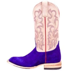 Macie Bean Women's Top Hand Bean Purple Suede Cowgirl Boot -Ariat Sales Shop M2026 3