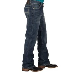 Rock N Roll Cowboy Mens N Double Barrel Relaxed Fit Straight Leg Jeans -Ariat Sales Shop MOS8553 2