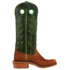 Rios Of Mercedes Men`s Brick Oiled Elephant 15in. Jade Navajo Bison Top Cutter Toe Boot -Ariat Sales Shop R9031 5