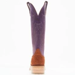 Rios Of Mercedes Women's Rust Carpincho Violet Buffamonte Top Boot -Ariat Sales Shop RIOS 106 04