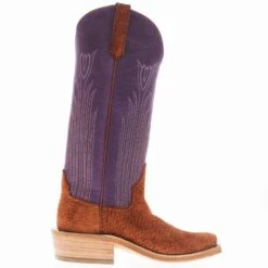 Rios Of Mercedes Women's Rust Carpincho Violet Buffamonte Top Boot -Ariat Sales Shop RIOS 106 05