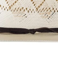 Rodeo King Ivory The Wind Shantung 4 1/2in. Brim Open Crown Straw Cowboy Hat -Ariat Sales Shop RK318 4