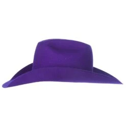 Rodeo King 7X Purple Self Band 4 1/4in. Brim Open Crown Felt Cowboy Hat -Ariat Sales Shop RK457 5