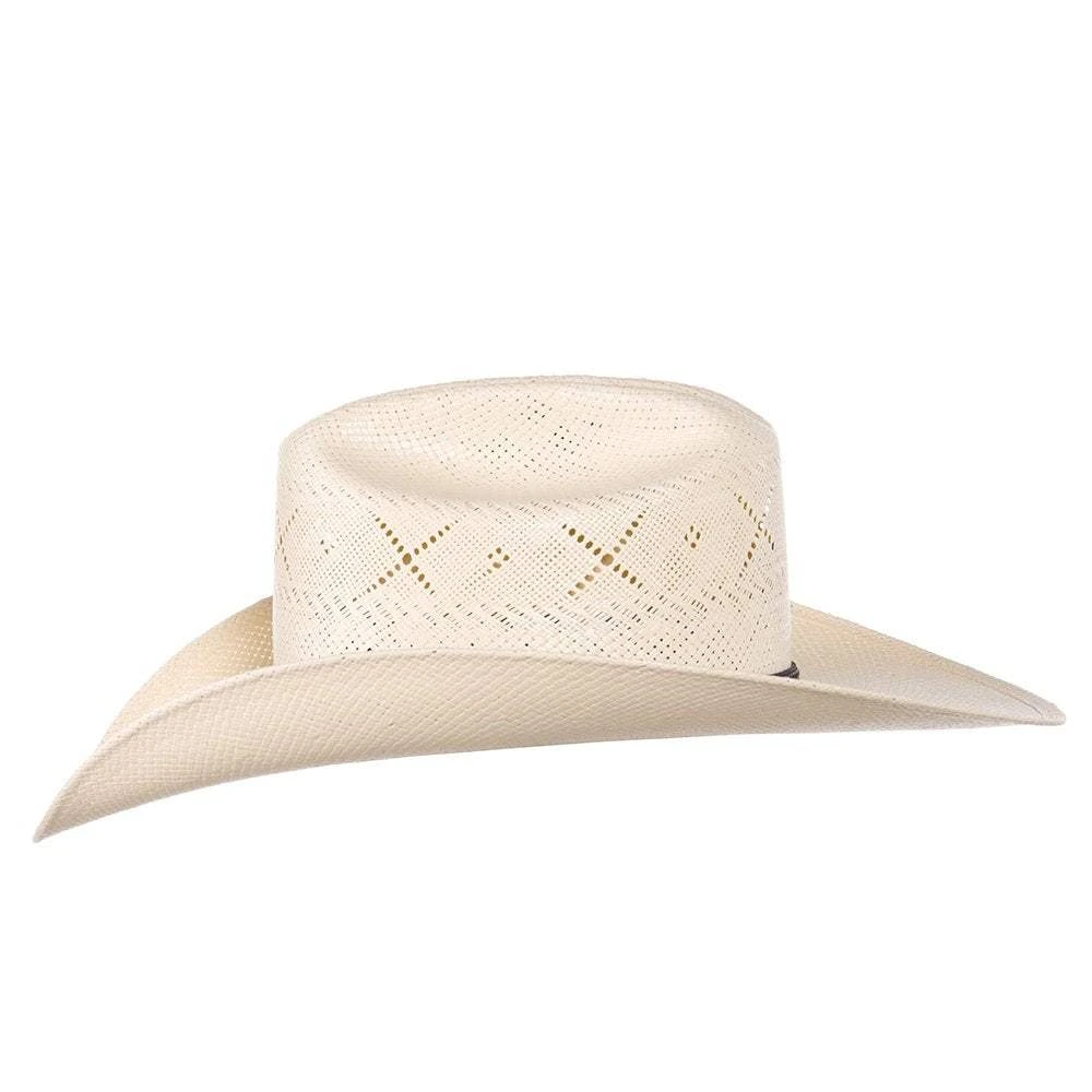 Resistol George Strait All My Ex's 4 1/4in. Brim Straw Cowboy Hat 3 Resistol George Strait All My Ex's 4 1/4in. Brim Straw Cowboy Hat - Image 3