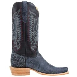 R Watson Boots Men`s Blue Cape Buffalo 13in Midnight Blue Sinatra Cowhide Top Boot -Ariat Sales Shop RW7103 1 05