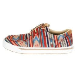 Twisted X Men's Hooey Exclusive Red Fiesta Aztec Loper Casual Shoe -Ariat Sales Shop SMUMHYC04 2