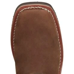 Justin Boots Women's Cottonwood Hickory Brown Square Toe 17in Tall Snake Boot -Ariat Sales Shop SN6914 04