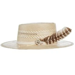 Stetson Hats Batterson Two Tone Fashion Straw Hat -Ariat Sales Shop XSBTSN 253496MO 03