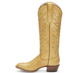 Justin Boots Women's Whitley Antique Yellow Vintage Justin Cowgirl Boots -Ariat Sales Shop vn4462 2